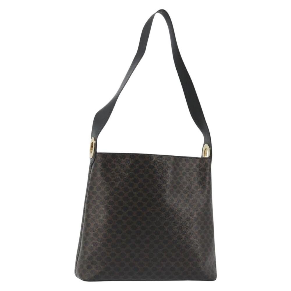 Celine Macadam Shoulder Bag Black